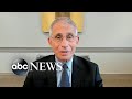 Dr. Fauci to Muir: 'Universal wearing of masks' necessary to combat COVID-19  | WNT