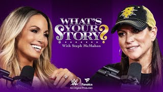 Trish Stratus talks wrestling Steph & Roman Reigns' crush | What's Your Story? With Steph McMahon