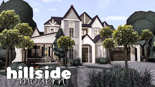 BLOXBURG: BEVERLY HILLS MODERN VILLA TOUR! (No Large Plot) - ViDoe