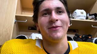 Pittsburgh Penguins prospect Tanner Howe talks about his hard nosed style.