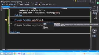 VB Functions Functions with Two Parameters