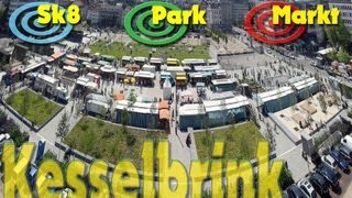 Bielefeld, Kesselbrink, ...SK8...PARK...MARKT... @2013