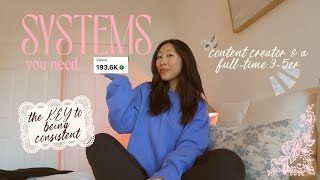 how to CONSISTENTLY be a content creator w/ a 9-5 full-time job in 2026 & what I’ve done for 5+ yrs