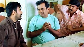 Ravi Teja And Brahmanandam Blockbuster Telugu Full Comedy Scene🤣😂| Nede Vidudala