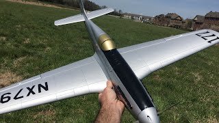 H-King Galloping Ghost P-51 Reno Racer Maiden flight on 6s 180.8mph