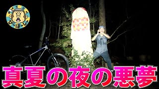 夏の夜の山に自転車で突っ込むと大変なことになります 自然を舐めてはいけません