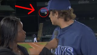 Craziest Sports Reporters Getting Hit Moments (Or Almost Getting Hit)