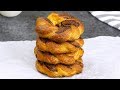 Baked Nutella Crescent Twisted Donuts