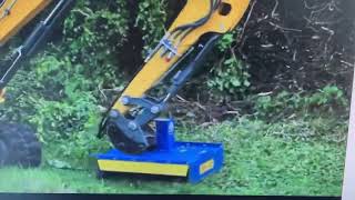 Slanetrac FH-80 twin cut flail mower