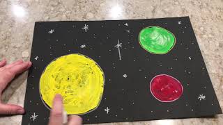 Fizzy Moon Paintings - Paint, Build, Create!