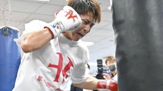 井上尚弥、クリスマスイブの世界戦へ公開練習で好調、今後は海外連戦が濃厚で「今回の試合は目に焼き付けて」