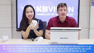 KBVISION  - [REVIEW] CAMERA C2003N3 B – GIẢI PHÁP CHUYÊN DỤNG CHO KHU PHỐ 1080p