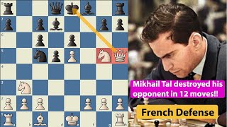 Mikhail Tal Destroyed His Opponent In 12 Moves