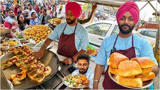 40/- Mechanical Singh ka King Size Mumbaiya Nashta | Street Food India
