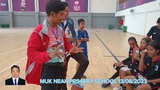 basketball បាល់បោះថ្នាក់ជាតិ2023 ខេត្តសៀមរាប សាលាបឋមមុខនាគ27ពិន្ទុ _ខេត្តកំពង់ធំ សាលាអនុវត្ត12ពិន្ទុ