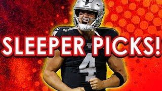 NFL DraftKings Picks Week 8 DFS Sleeper Picks!
