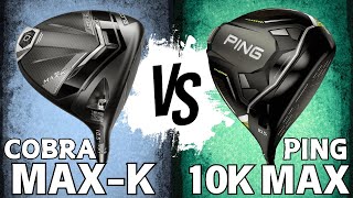 It's Really THAT GOOD?! Ping G430 10K vs Cobra DS-ADAPT Max-K // The Ultimate 10K Showdown...