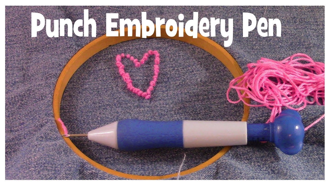 How Does An Embroidery Pen Work At Carole Alden Blog