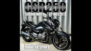 ヤフオク スズキ GSR250 エンジン始動動画