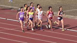 第67回大阪学生陸上競技選手権大会　女子1500ｍ決勝