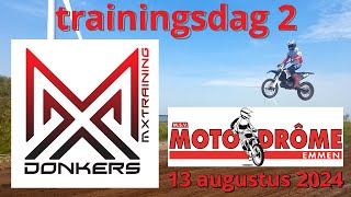 Trainingsdag 2 Donkers MX training 13 augustus 2024 Emmen