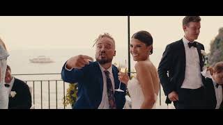 Amalfi Coast Extravaganza: A Wedding Party to Remember with Musicology Band