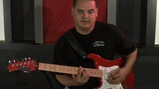How to Barre a D Chord on a Left Handed Guitar