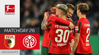 FC Augsburg - 1. FSV Mainz 05 2-1 | Highlights | Matchday 26 – Bundesliga 2021/22