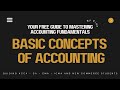 Basic Concept of Accounting By Rida - Class 11 /  12 / B.com / ACCA / CA Foundation