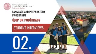 02. Language and preparatory programme Poděbrady. Let us help you succeed.