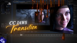 How To Make "CC JAWS TRANSITION" || After Effects Tutorial || 2025