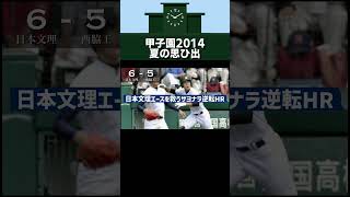 2014年甲子園夏の思ひ出#大阪桐蔭 #機動破壊 #三重高校 #甲子園