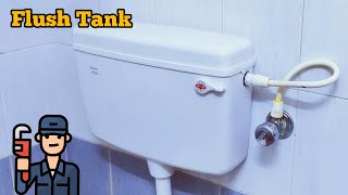 Flush Tank Fitting | Installation | Flush Cistern | Parryware Slimline| Safe Plumbing #flush #toilet