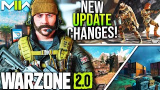 WARZONE 2: New UPDATE PATCH NOTES & Gameplay Changes! (Modern Warfare 2 New Update)