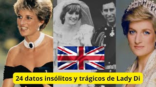 24 datos trágicos, insólitos y curiosos de Lady Di #ladydi #dianadegales #biografía #curiosidades