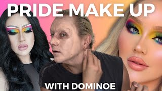 Pride Make Up Transformation with UK Drag Queen