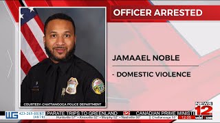 Chattanooga police officer arrested for domestic assault, placed on leave