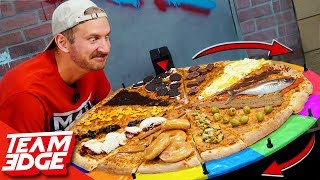 Disgusting Pizza Slice Roulette Challenge!!