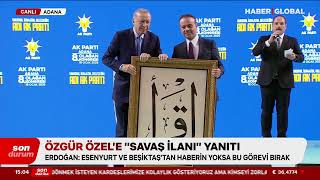 CANLI YAYIN | Cumhurbaşkanı Erdoğan Adana'da Konuşuyor