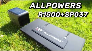 Unlocking Limitless Power with ALLPOWERS R1500 and Solar Panel