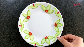 Winter Melon Plate Decoration-Vegetable Garnish @foodife66