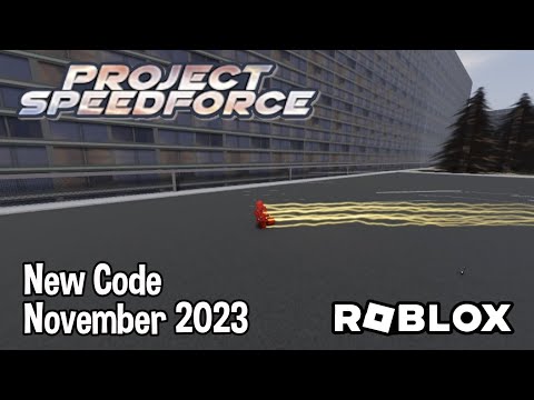 Roblox The Flash: Project Speedforce New Code November 2023