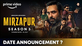 Mirzapur Season 3 | Mirzapur Season 3 Release Date | Mirzapur Season 3 Trailer Update | Prime Video