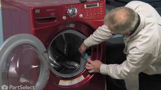 Washer Repair - Replacing the Door Lock Assembly (LG Part # EBF49827801)