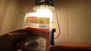 Lighting The Coleman 288 Lantern