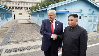 اللقاء التاريخي الثالث: ترامب يعبر الحدود إلى كوريا الشمالية ويصافح زعيمها كيم