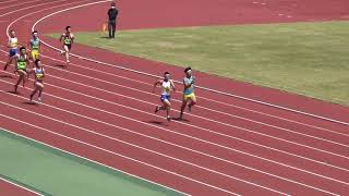 R3中信総体　男子4x100mR決勝（松本国際）