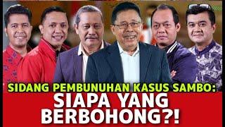 SIDANG PEMBUNUHAN KASUS SAMBO: SIAPA YANG BERBOHONG?! - INDONESIA LAWYERS CLUB