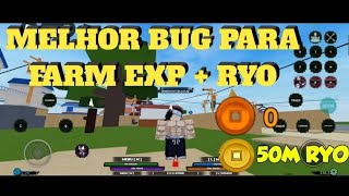 MELHORE BUG DE FARM DE EXP E RYO NO SHINDO LIFE. Solo e duou.