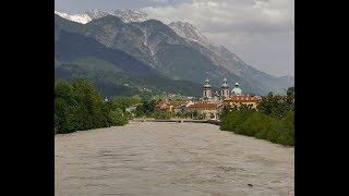 Inn Hochwasser Innsbruck 11.06.2019 - Tag 1